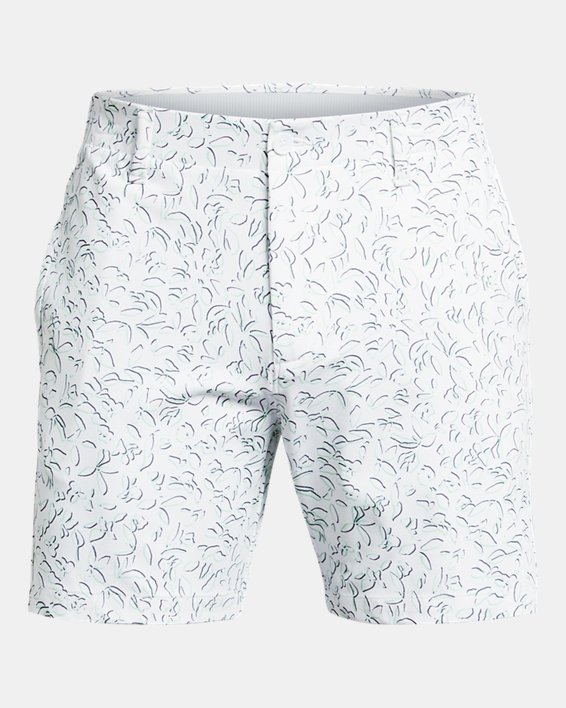 Men's UA Iso-Chill 7" Printed Shorts, White, pdpMainDesktop image number 5